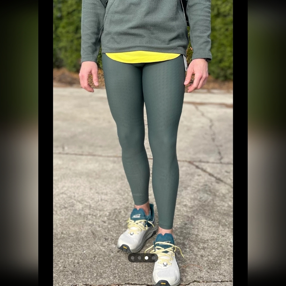 NWT Lululemon Men’s Senseknit Running Tight 28", Smoked Spruce, Medium